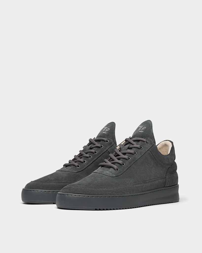 LOW TOP SUEDE ALL DARK GREY | Nicholas Shoes